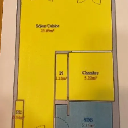 Agreable T2 Avec Baignoire